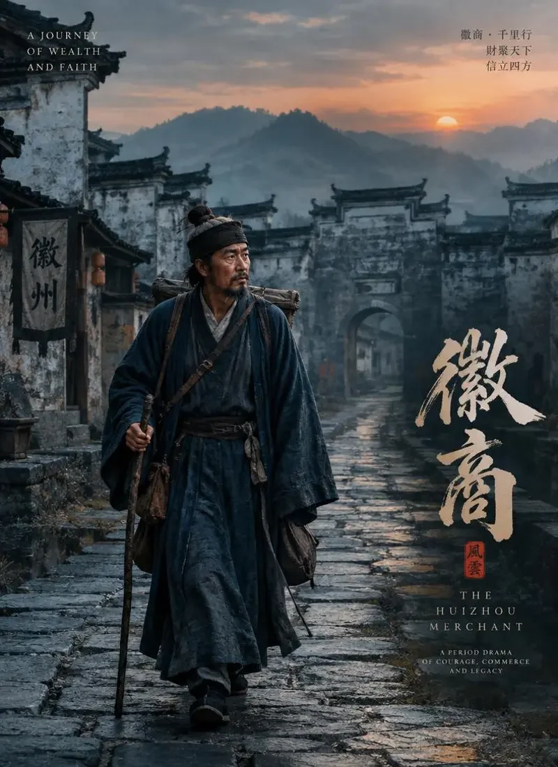 短剧《徽骆驼》封面 - 徽商世家徽州古韵短剧